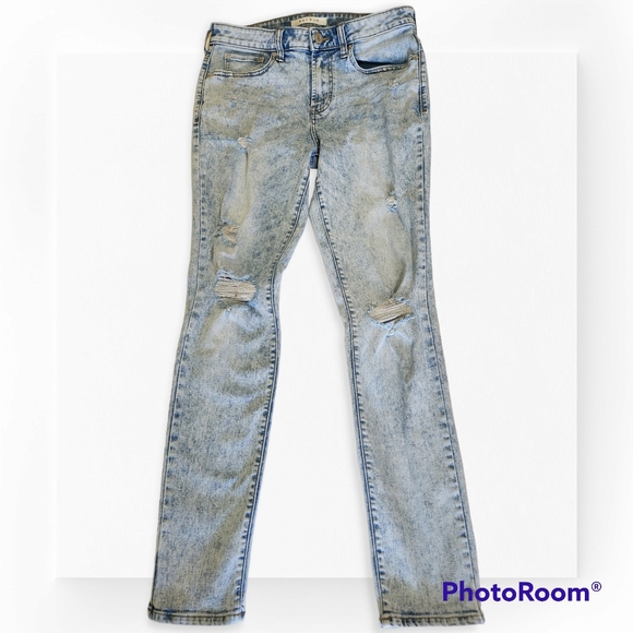 PacSun Jeans Pacsun Stacked Skinny Acid Wash Jeans 3x30 Poshmark
